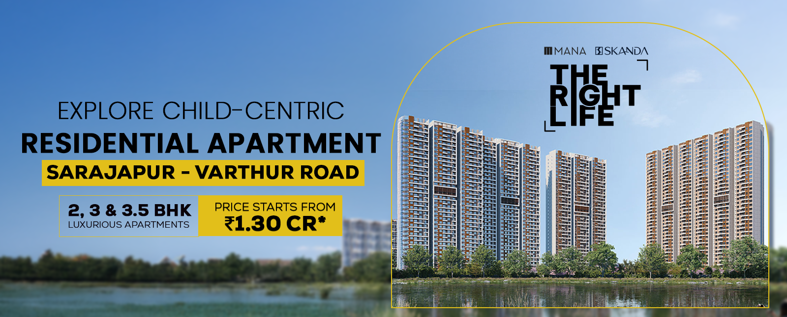 Mana Skanda the Right Life banner